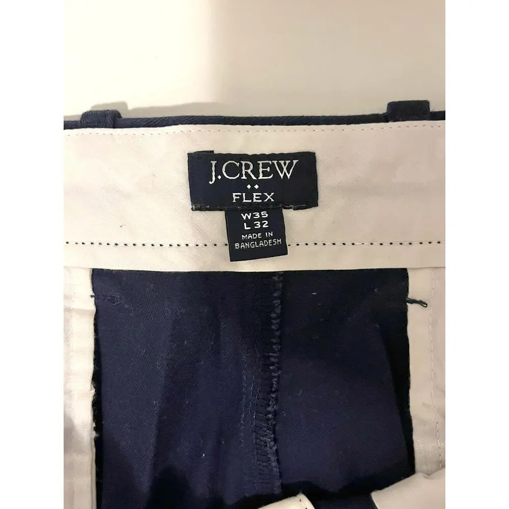 J. Crew Men’s Straight-fit flex chino pant